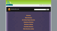 Desktop Screenshot of directoryfox.com
